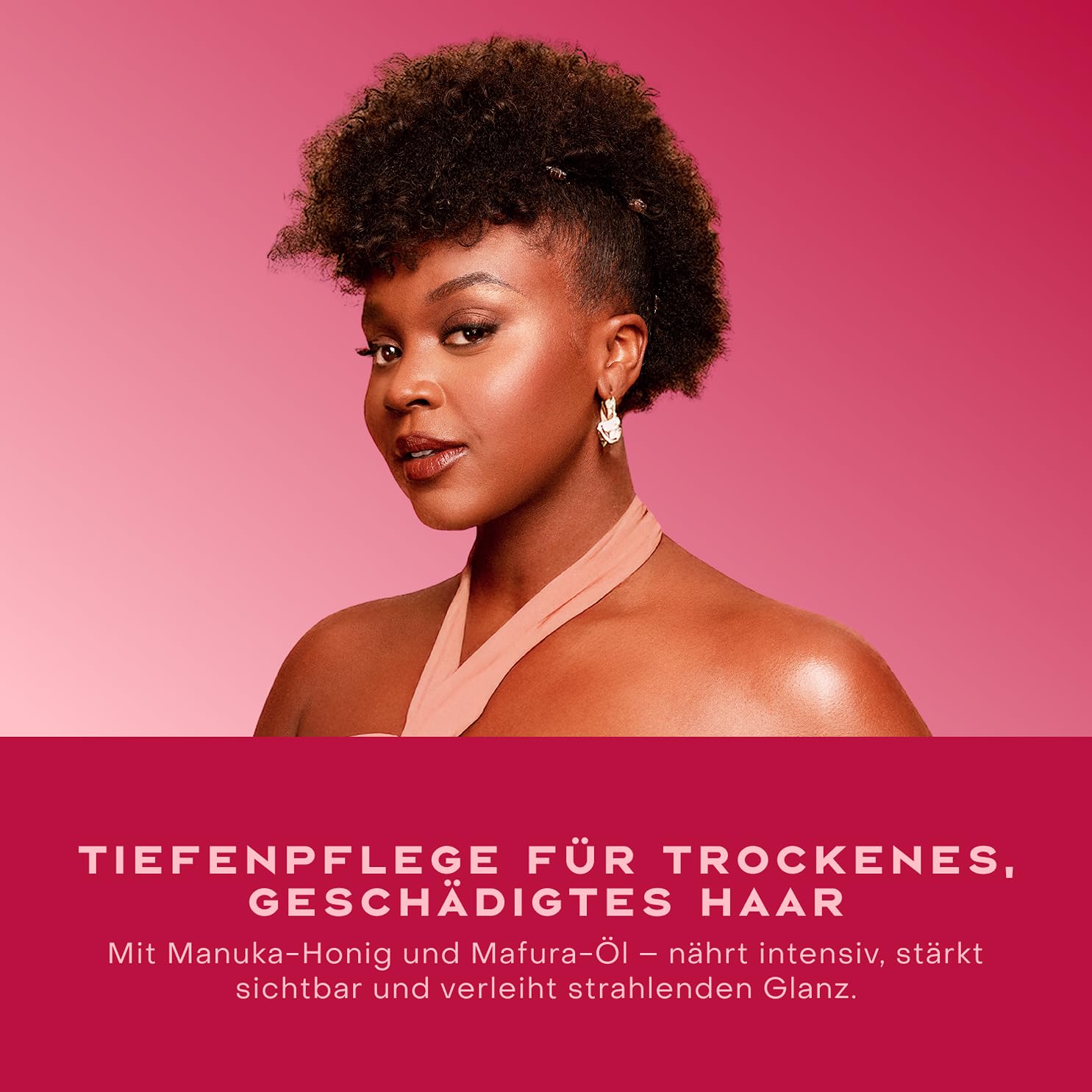 Thumbnail 3 de SheaMoisture Manuka-Honig & Mafura-Öl Intensive Feuchtigkeits-Haarmaske (355 ml) – Tiefenpflege für trockenes, strapaziertes Haar