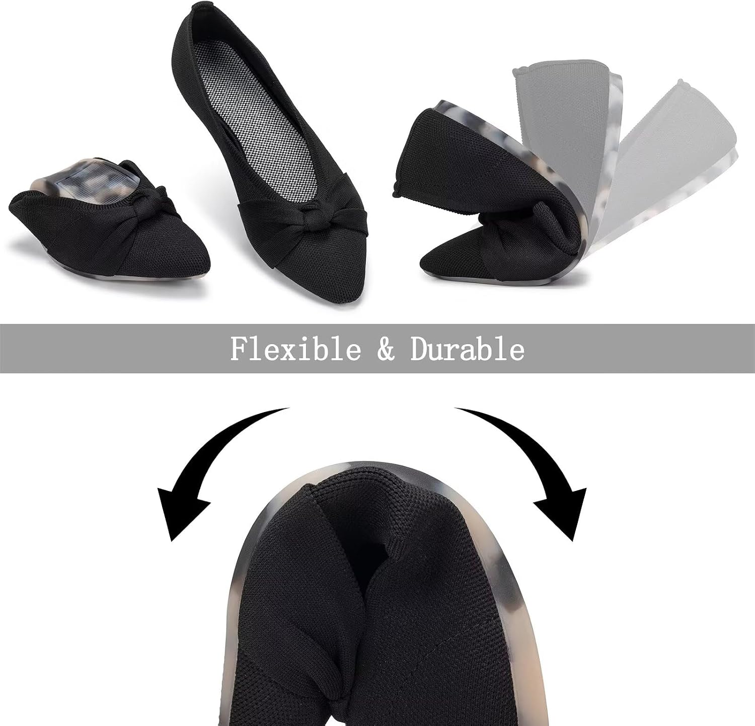 Detalle de Frank Mully Flache Damenschuhe mit Spitze