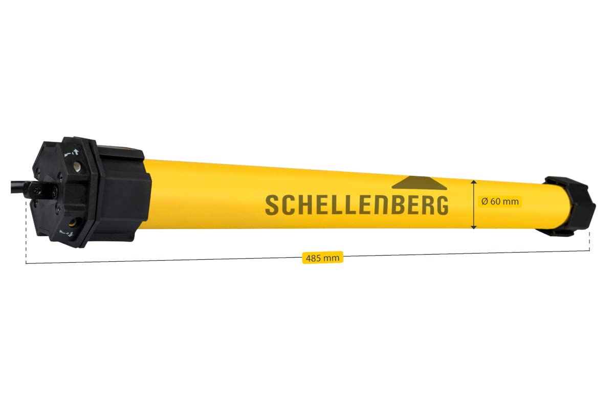 Thumbnail 6 de Schellenberg 20620 Maxi Rolladenmotor Standard 20 Nm – 60 mm Welle, Endlageneinstellung, Set inkl. Wandlager