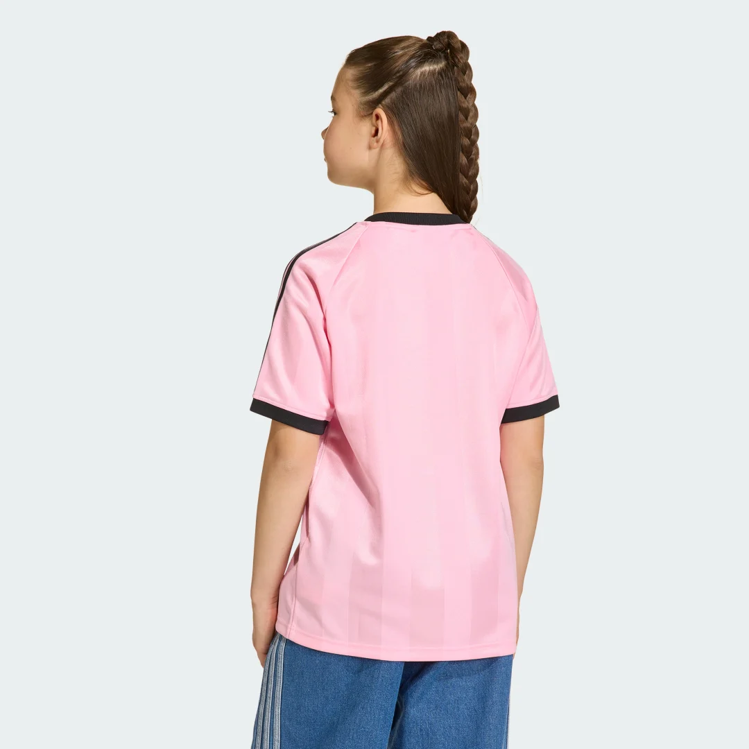 Detalle 2 de Camiseta de punto holgada de Adidas, rosa
