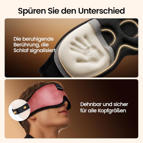 Thumbnail 5 de LC-dolida Bluetooth sleep mask 15-hour battery