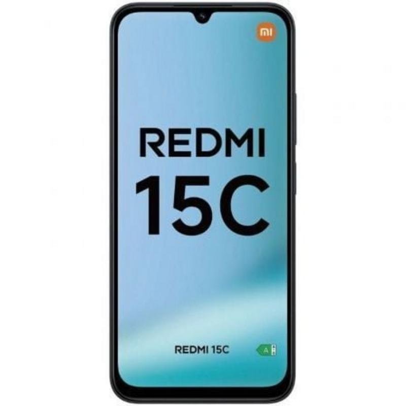 Detalle de Xiaomi Redmi 15C 8GB/256GB, 6.9" pantalla 120 Hz, batería de 6000 mAh y NFC – negro