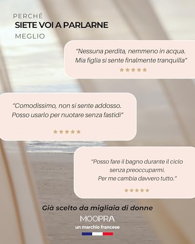 Thumbnail 7 de MOOPRA Costume da Bagno Mestruale Lola: comfort, discrezione e protezione per ragazze e donne attive