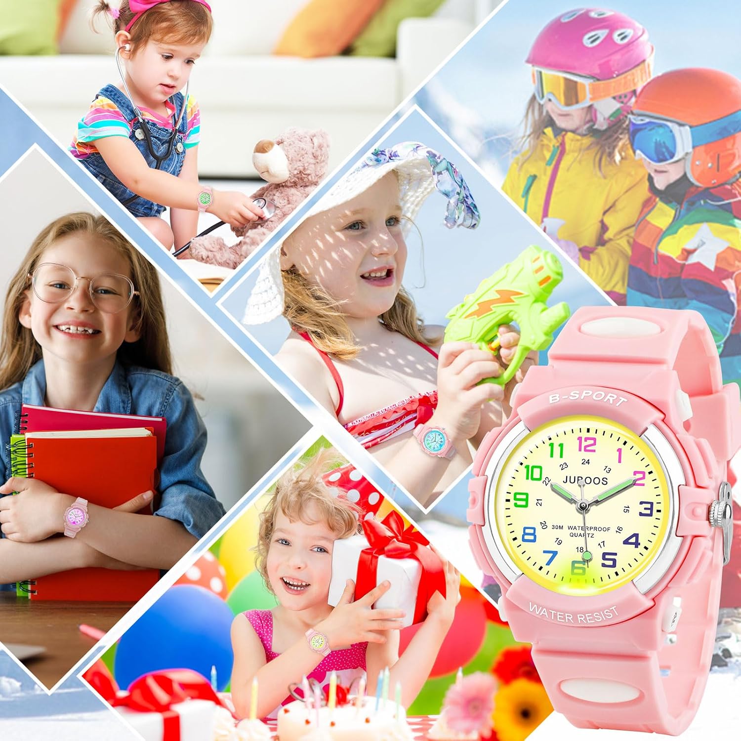 Thumbnail 4 de Juboos Reloj Analógico 3 ATM para niños