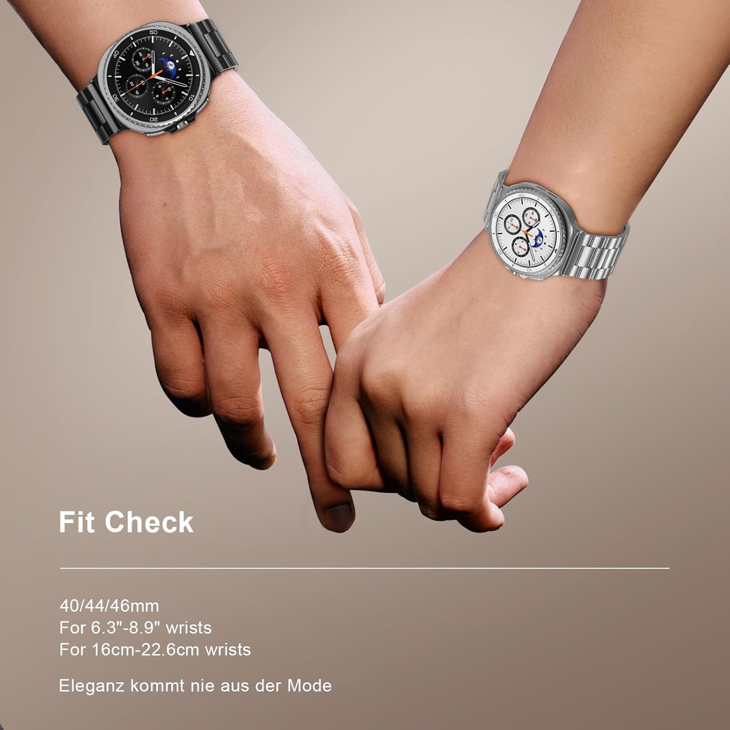 Thumbnail 3 de Keepamor 304L Edelstahl Armband für Samsung Galaxy Watch 8/8 Classic (40/44/46 mm, 2025)