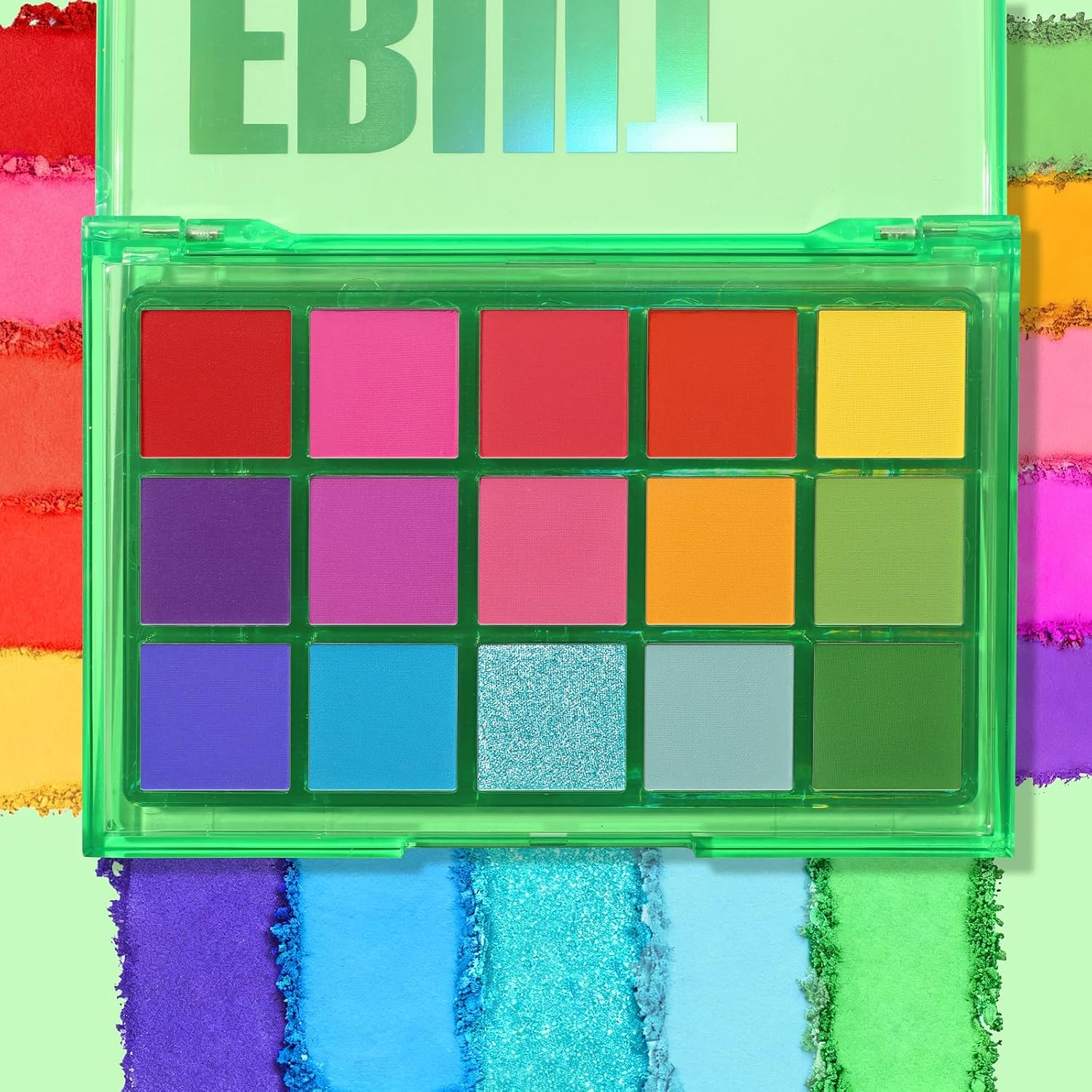 Thumbnail 2 de UCANBE Bunte Lidschatten-Palette Fruit Punch – 15 Farbtöne, Hochpigmentiert, wasserdicht
