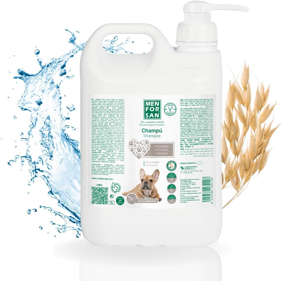 Thumbnail 6 de MENFORSAN Shampoing pour Chien à l’avoine 1 l – pour peaux sensibles