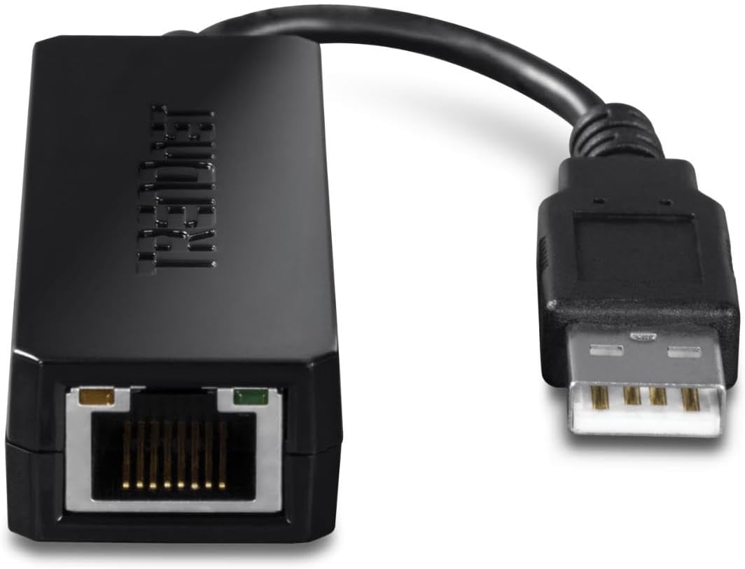 Detalle de TRENDnet TU2-ET100 USB 2.0 to Fast Ethernet Adapter with AX88772A