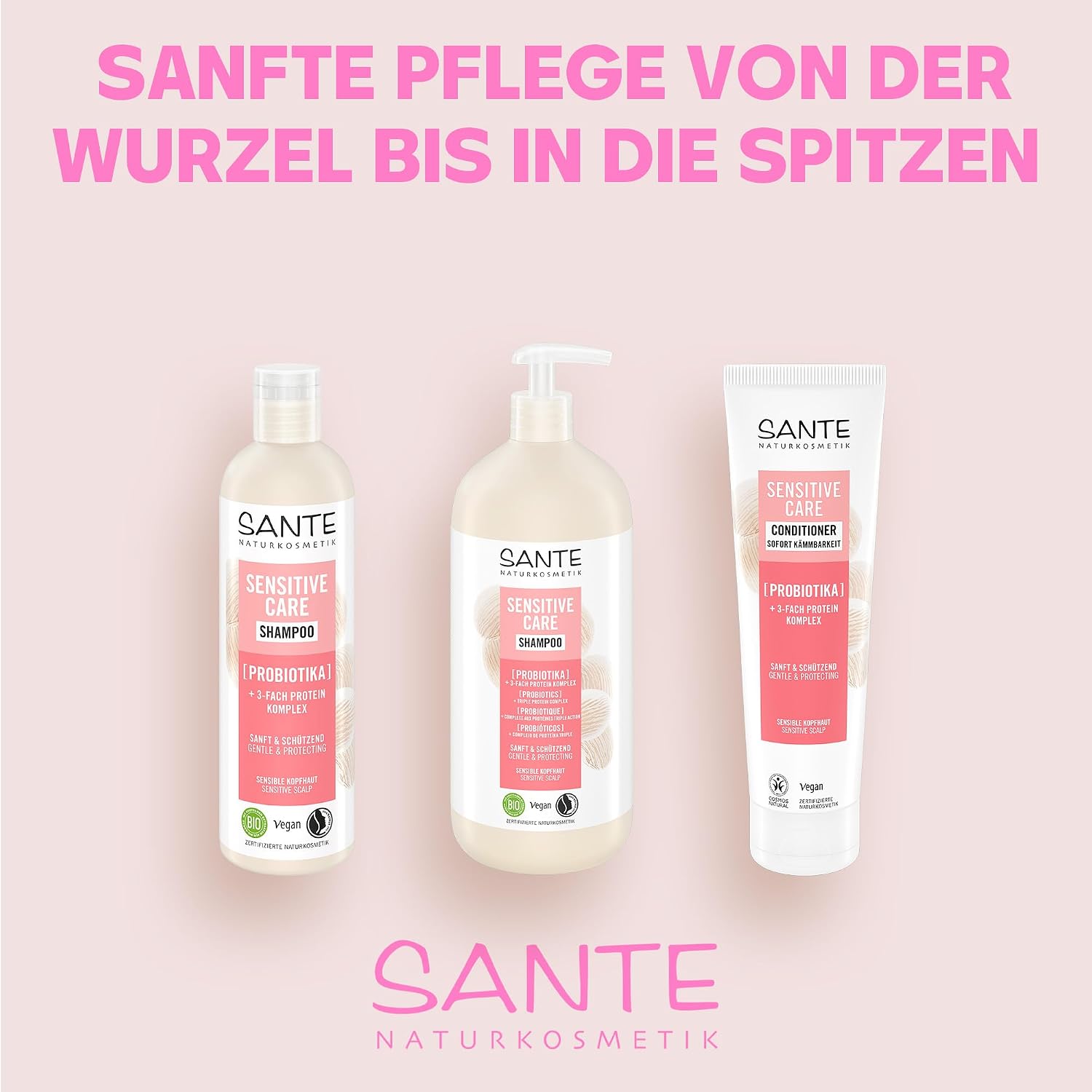 Thumbnail 5 de SANTE Naturkosmetik Sensitive Care Shampoo 950ml