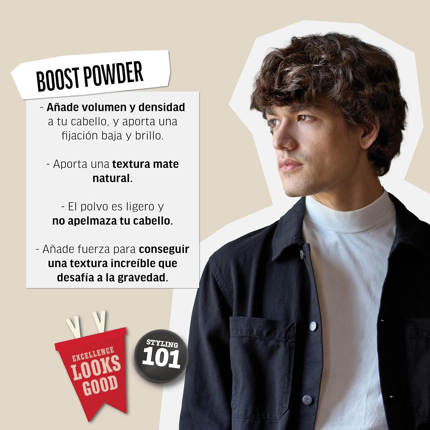 Thumbnail 4 de American Crew Boost Powder polvo voluminizador para cabello