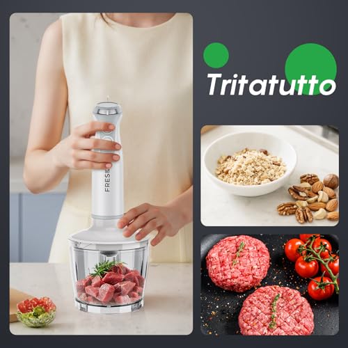 Thumbnail 7 de Frullatore ad immersione 4-in-1 Fresko 1000W in acciaio inox 304