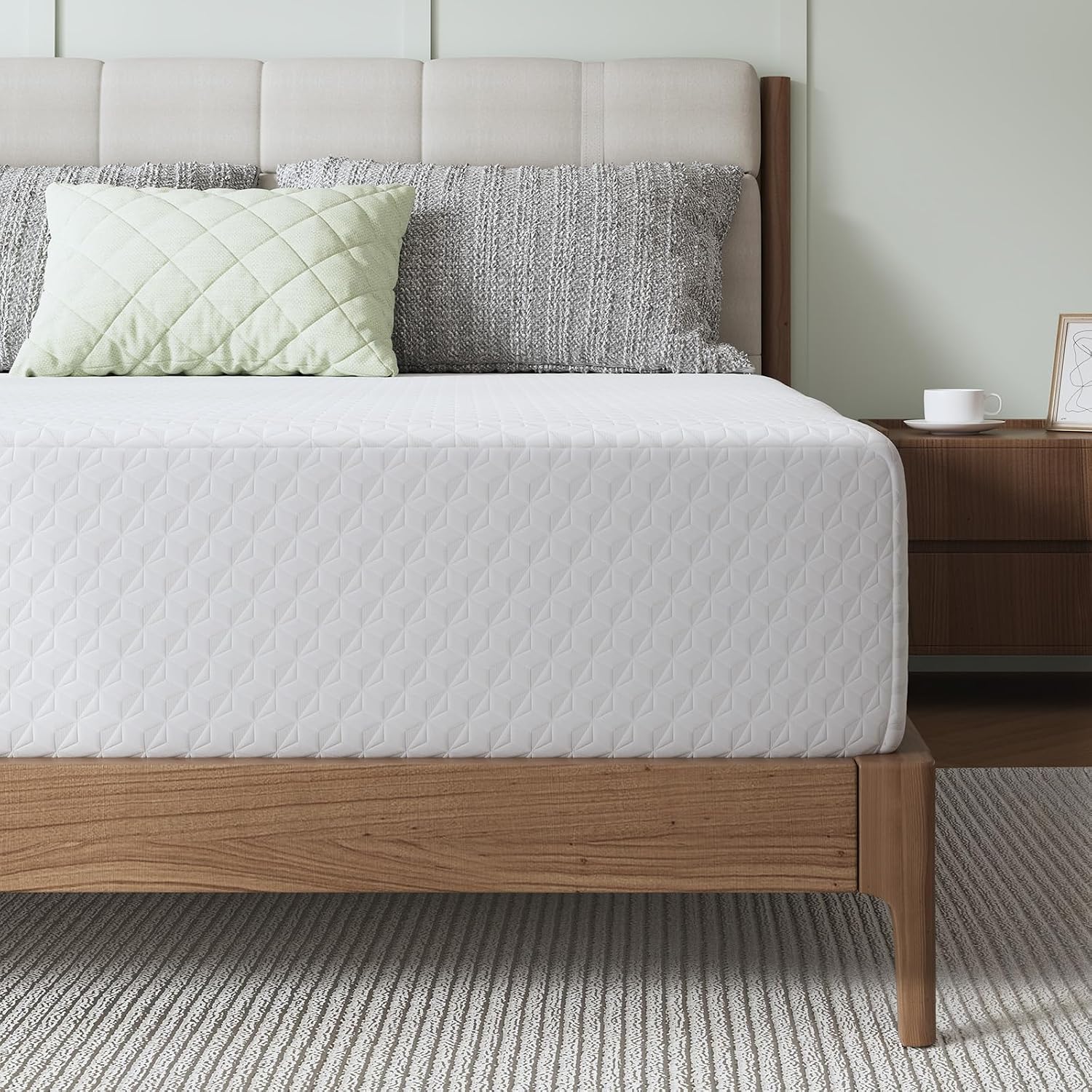 Detalle de Novilla Queen Memory Foam Mattress 8 Inch