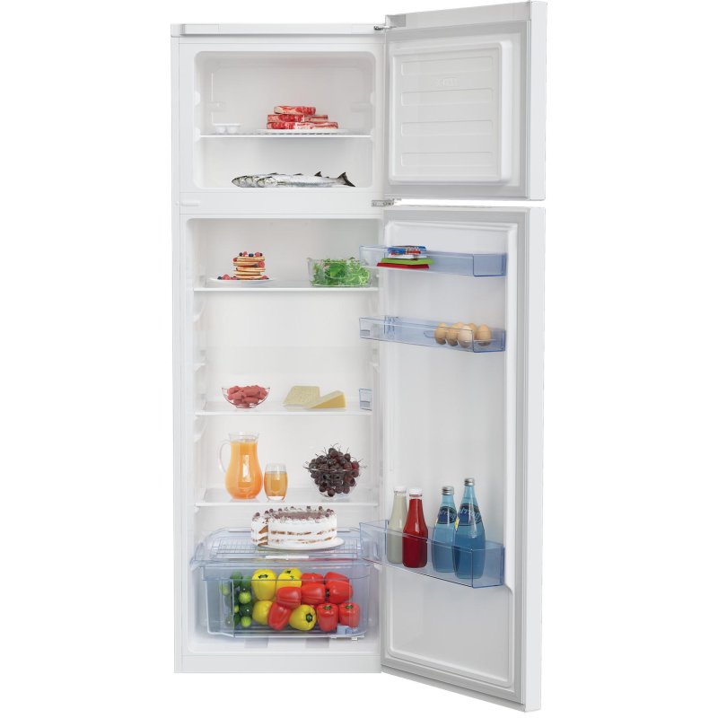 Detalle 2 de Frigorífico Beko Dos Puertas 175 cm – 306 L, Blanco con Dispensador de cubitos y LED