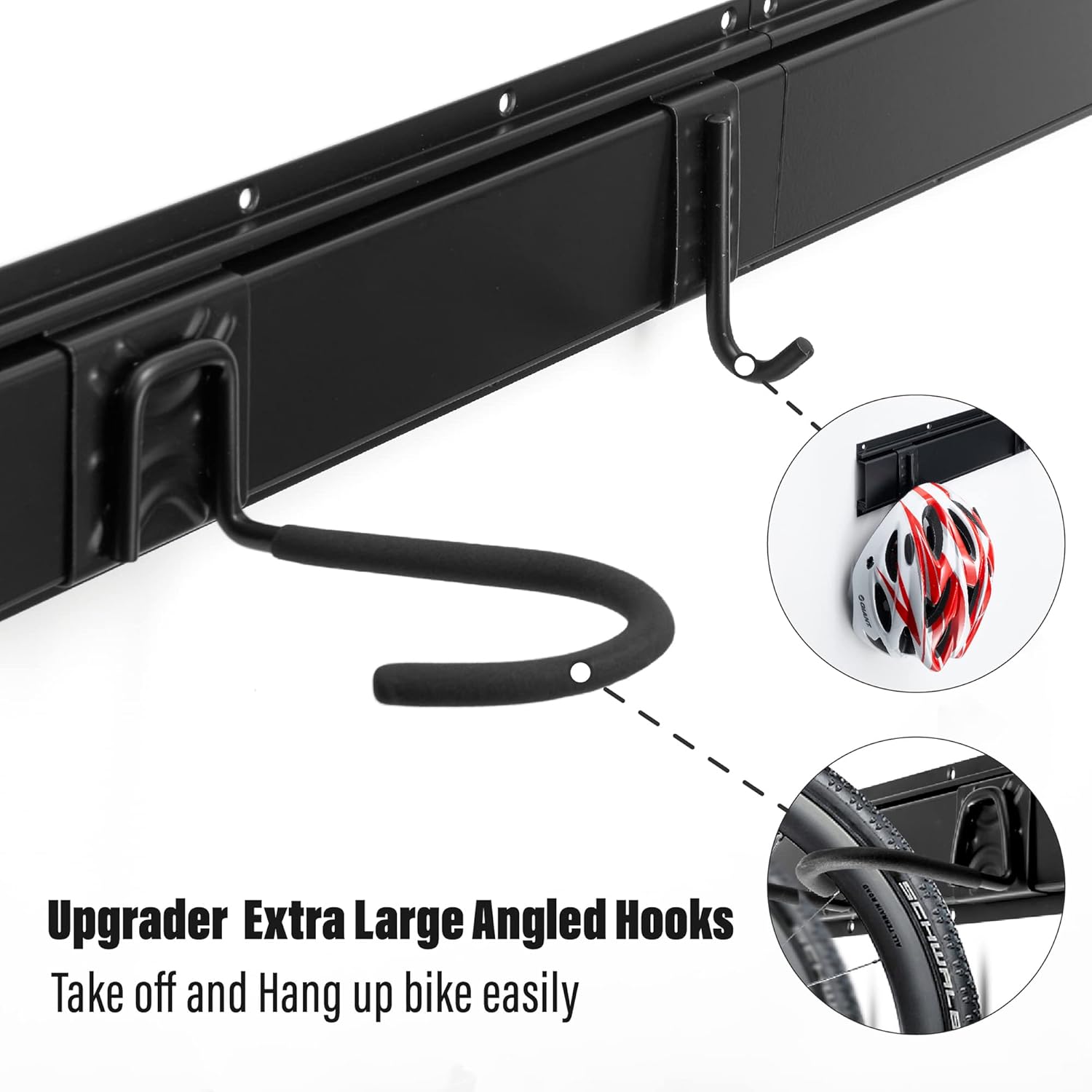 Thumbnail 5 de Sinoer Portabicicletas de pared para 6 bicicletas 64