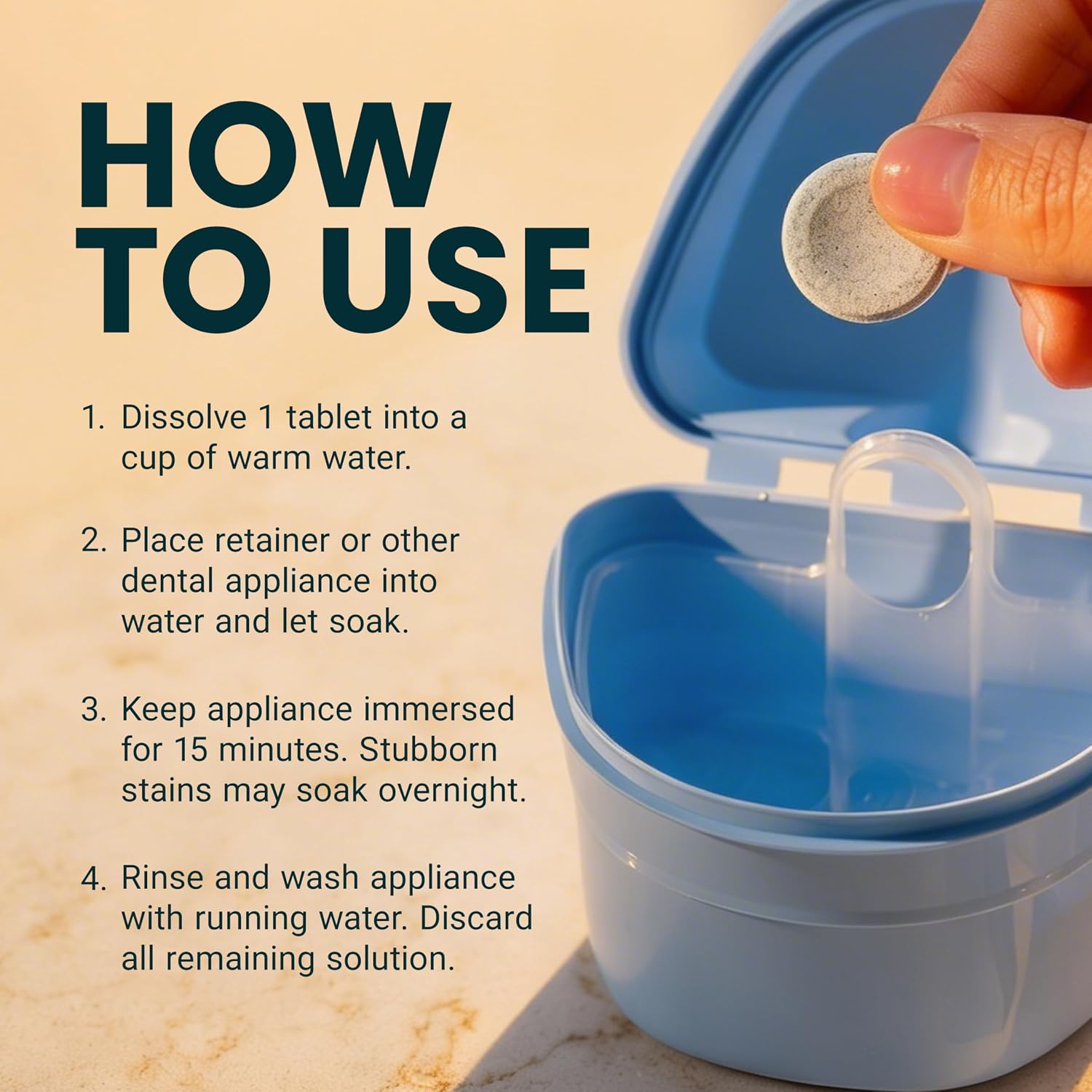 Thumbnail 6 de M3 Extra Strength Cleaning Tablets for Dental Appliances