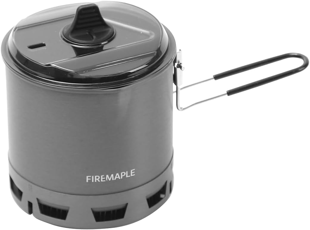 Thumbnail 6 de Fire-Maple Petrel ultralight camping cookware set (0.6L pot, lid, stove & titanium stand)