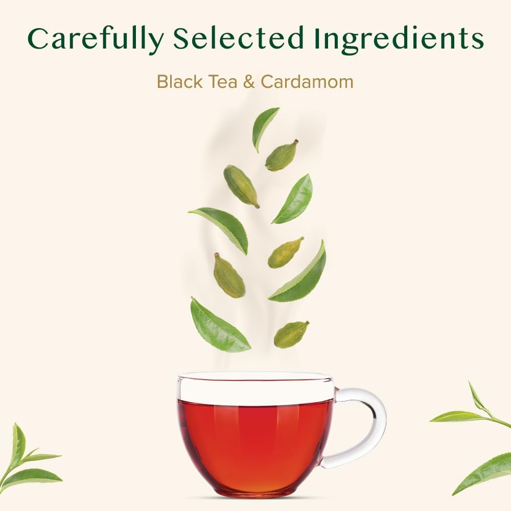 Detalle 2 de VAHDAM Kardamom Masala Chai 100 Beutel