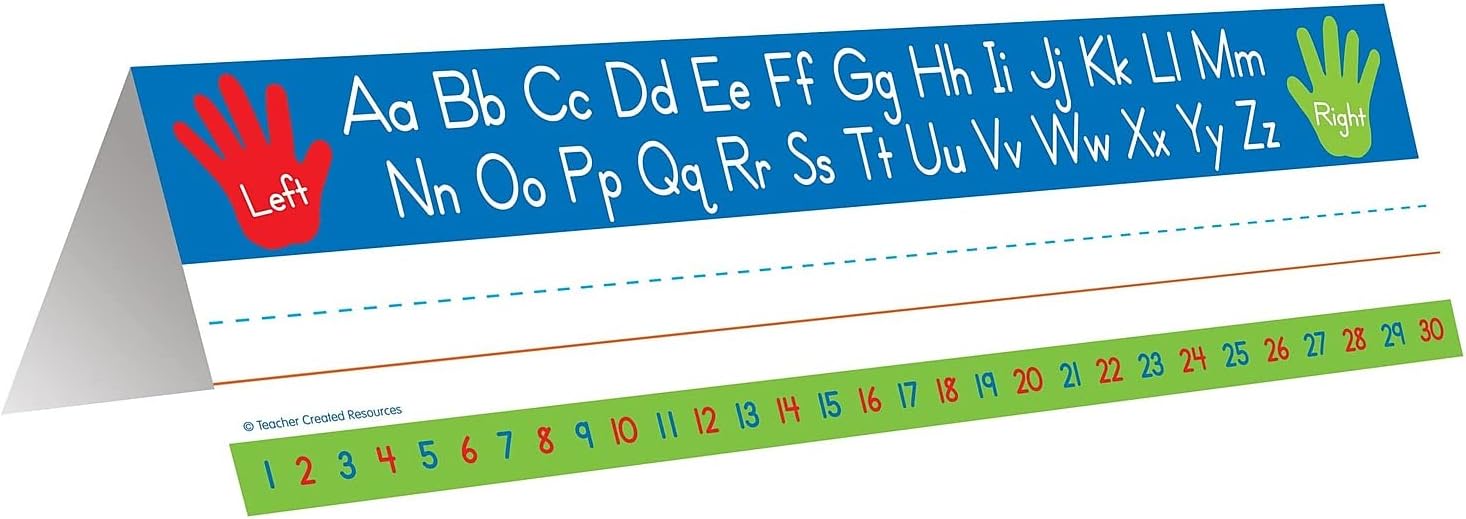 Detalle de Teacher Created Resources Tented Name Plate 5723