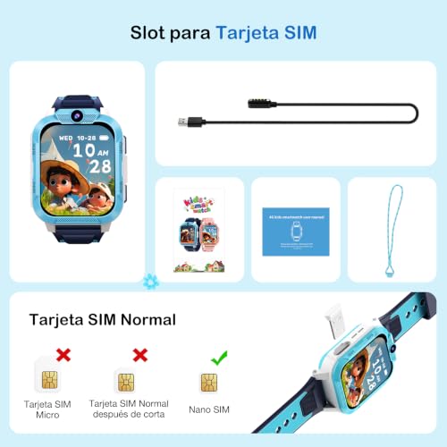 Thumbnail 7 de Baolubao Reloj Inteligente Niño 4G: videollamadas, GPS y seguridad en la muñeca