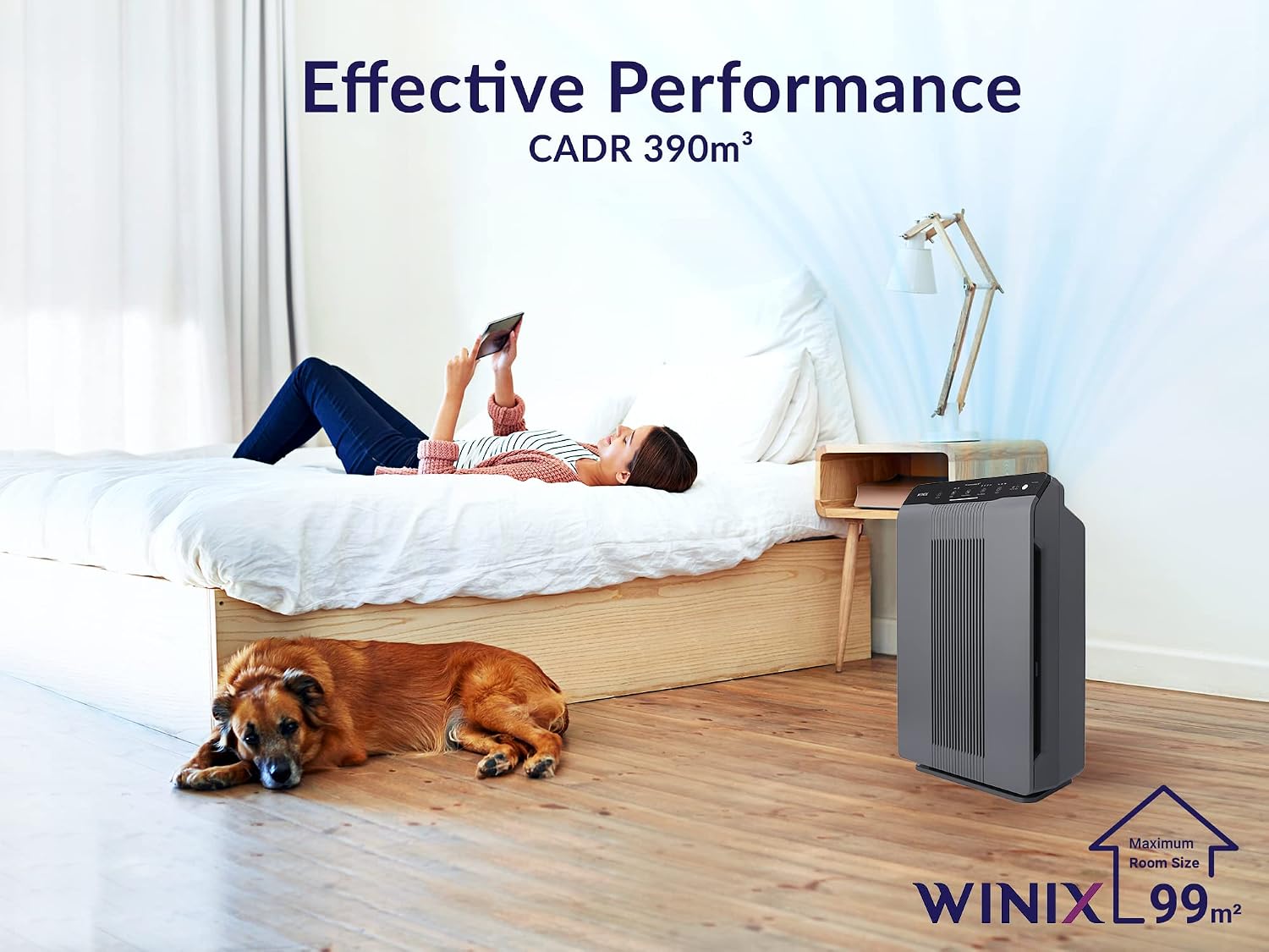 Detalle 1 de WINIX 5300-2 Purificador de aire para alergias y PM2.5 🌬