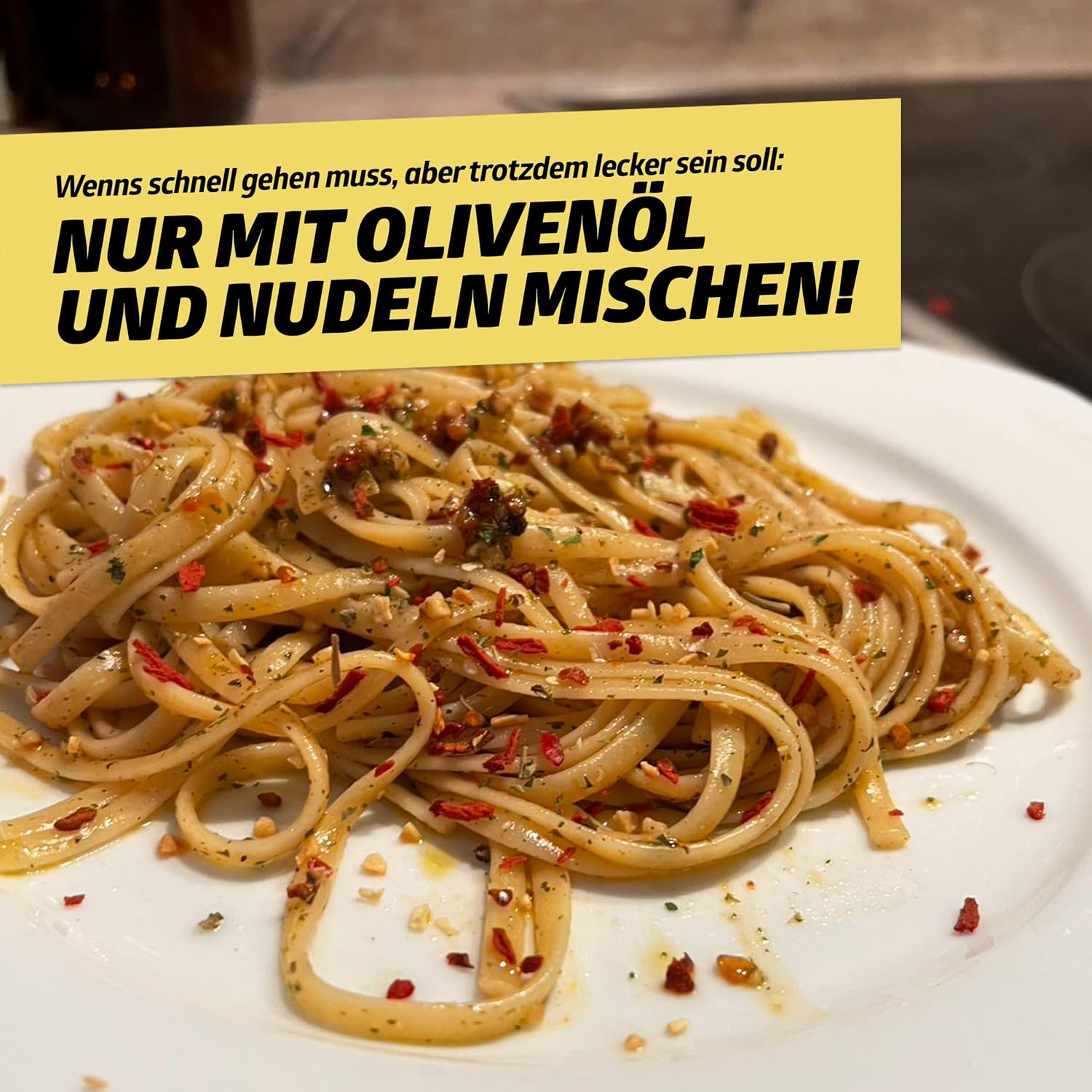 Detalle 1 de Aglio e Olio 250g – Mediterrane Gourmet Gewürzmischung für Pasta & Co.