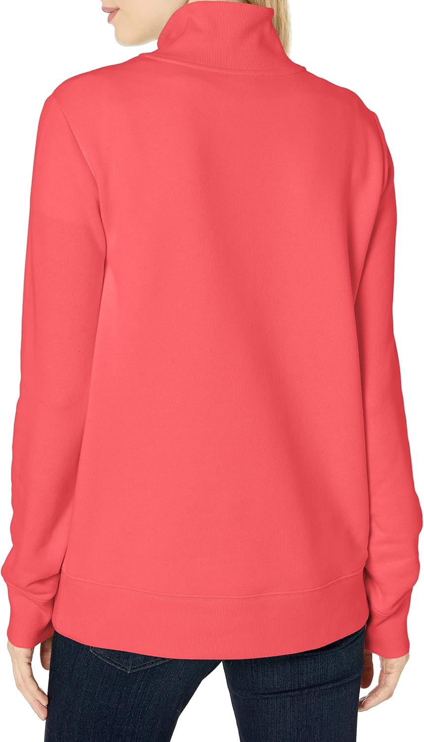 Detalle de Amazon Essentials fleece quarter-zip sweatshirt