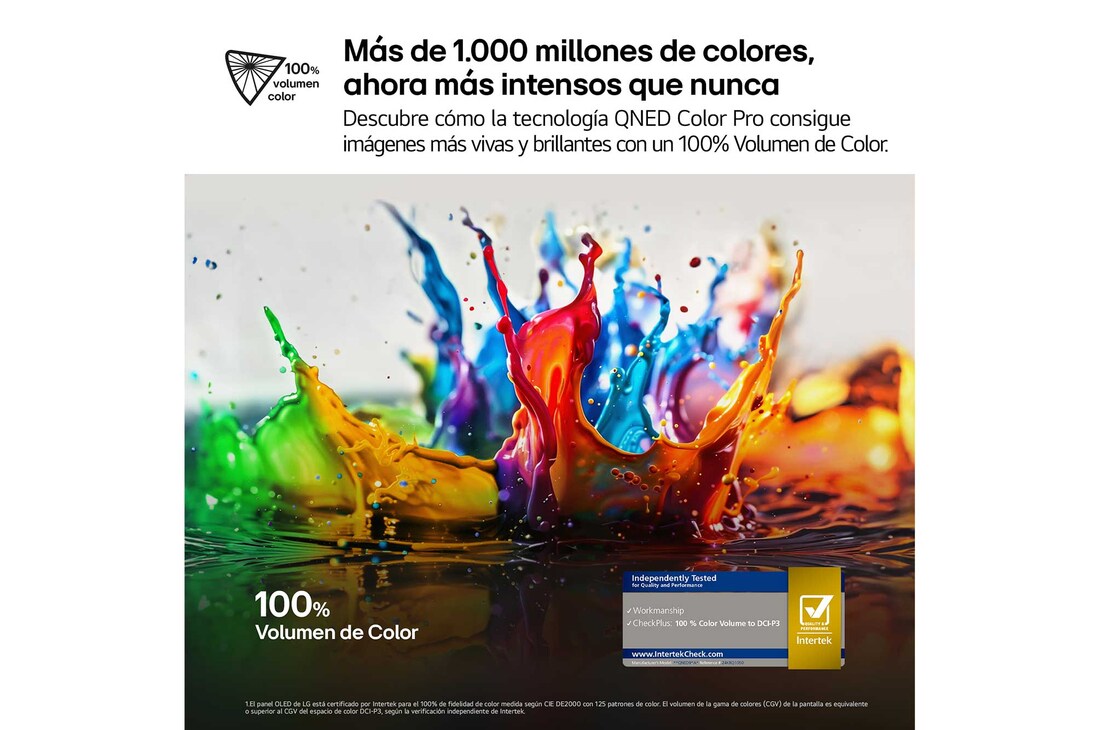 Detalle de LG QNED86 86" QNED evo AI MiniLED 4K 2025
