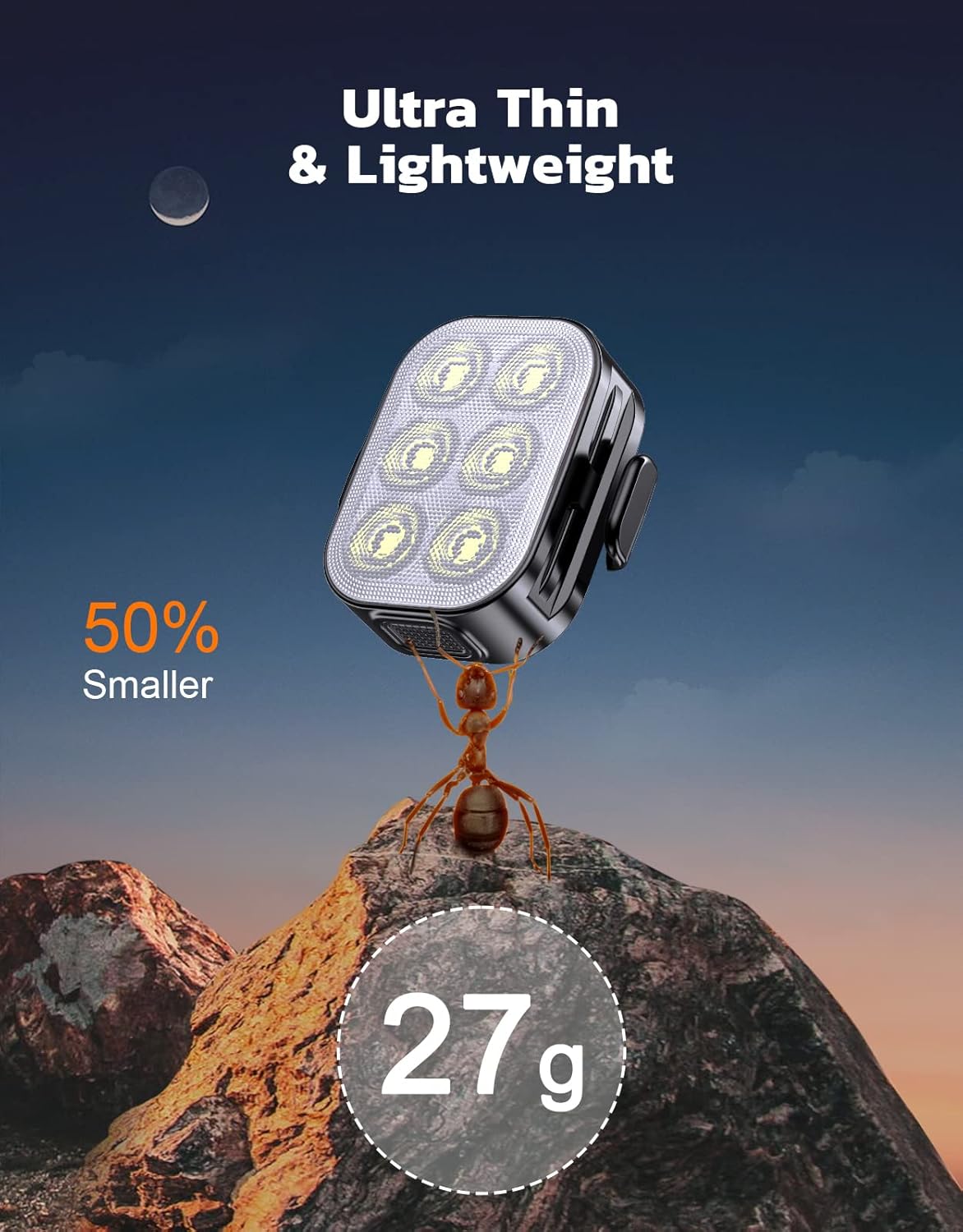 Thumbnail 3 de Glangeh Bike Lights Ultra Slim 1.7cm