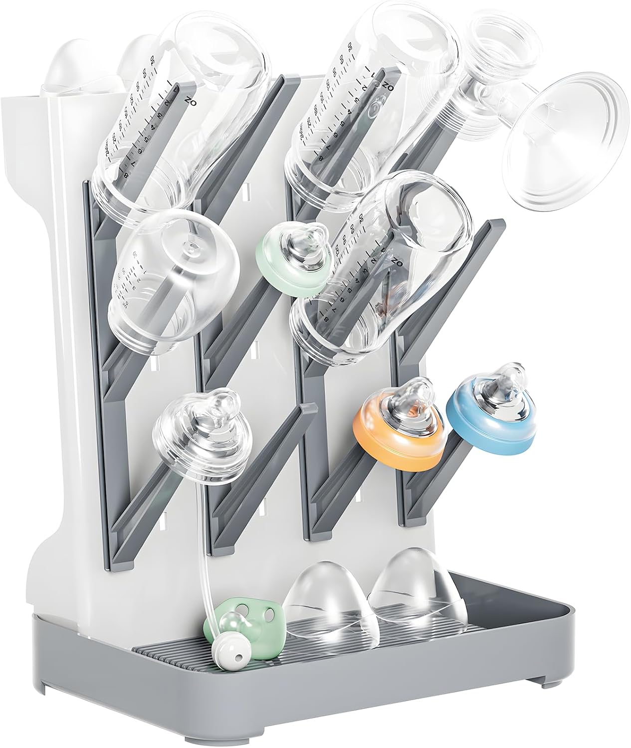 Dayacoco Baby Bottle Drying Rack – Holds 12 Bottles