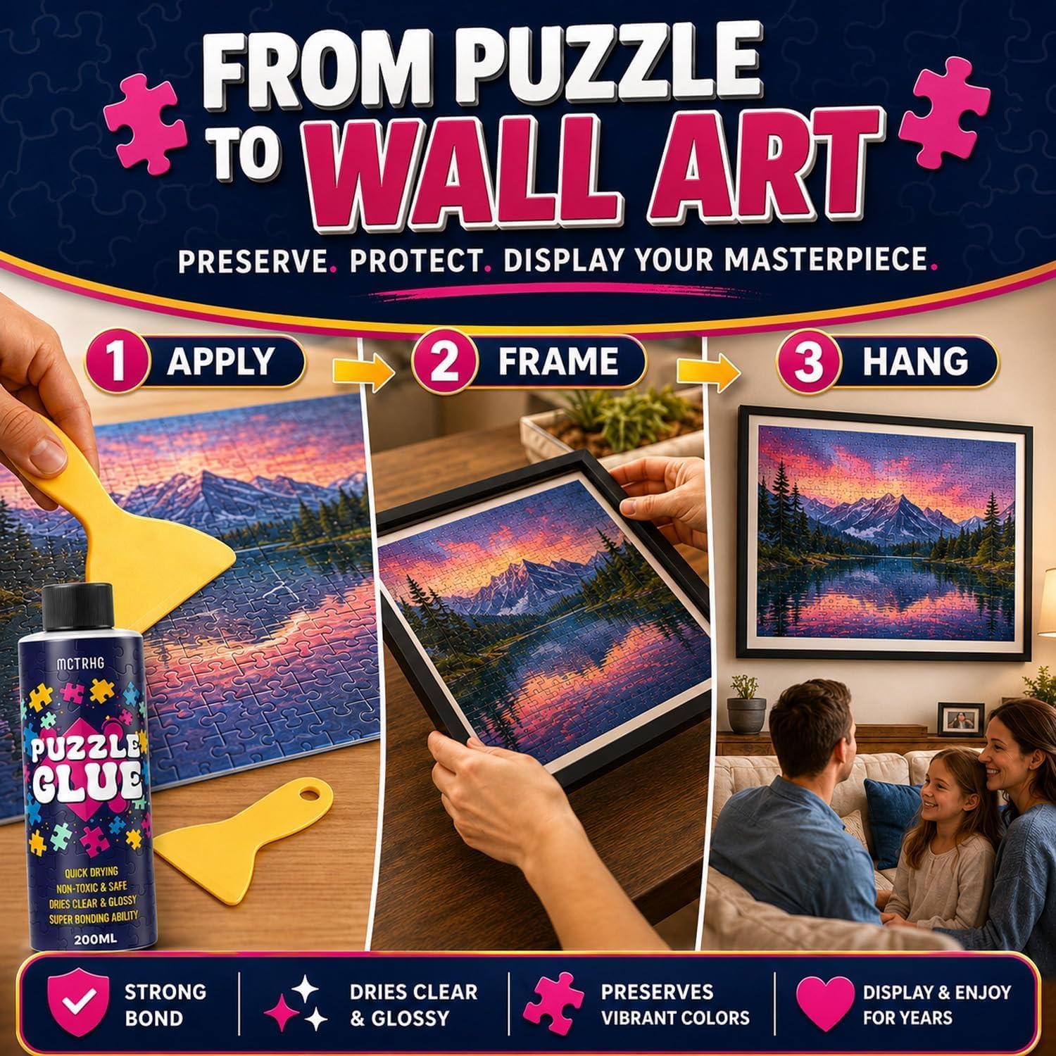 Thumbnail 4 de Jigsaw Puzzle Glue 200ML 🧩