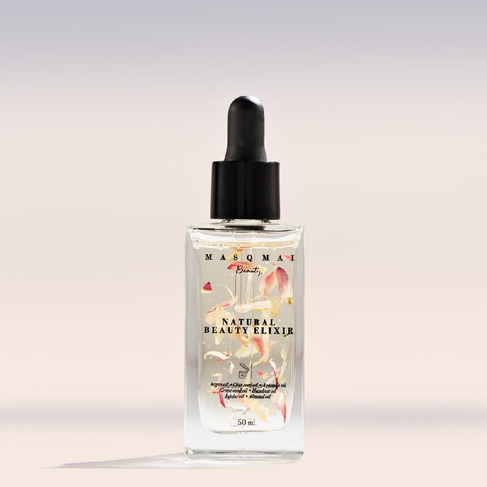 Detalle 2 de MASQMAI Natural Beauty Elixir: olio naturale al 100% per nutrire e rigenerare la pelle