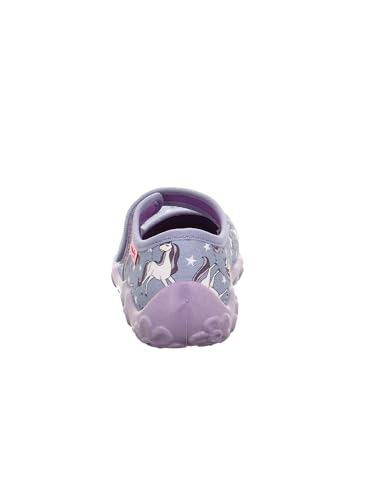 Detalle de Superfit Mädchen Bonny Hausschuhe 1-800283 – Blau Mehrfarbig, 32 EU
