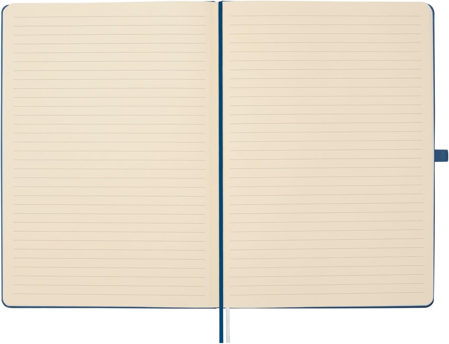 Thumbnail 3 de Finocam Cahier Nexo – Couverture rigide bleu marine, grand format, feuilles microperforées (72 feuilles) avec pochette et passant pour stylo