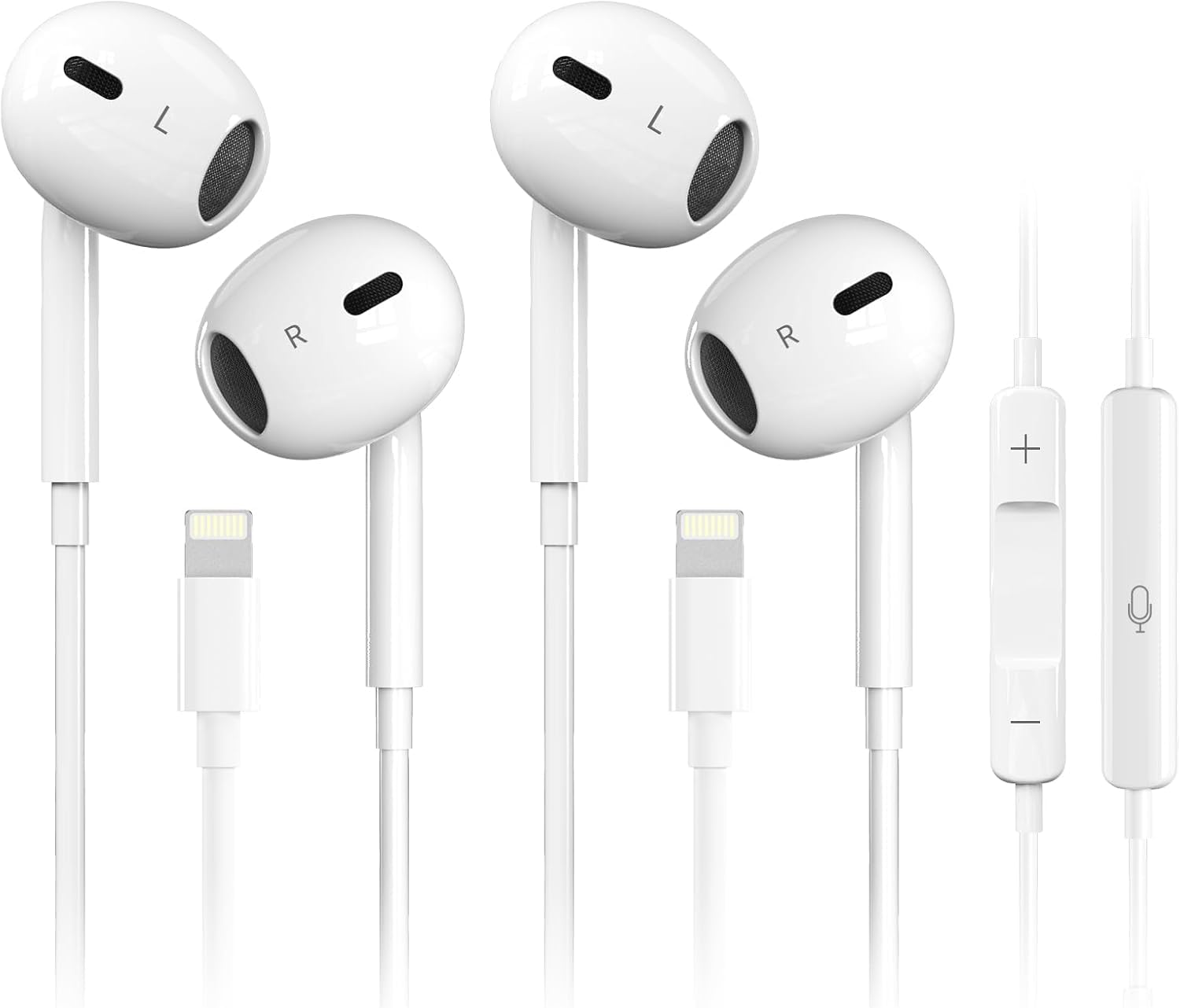 Detalle de Antool Wired Earbuds, 2-Pack