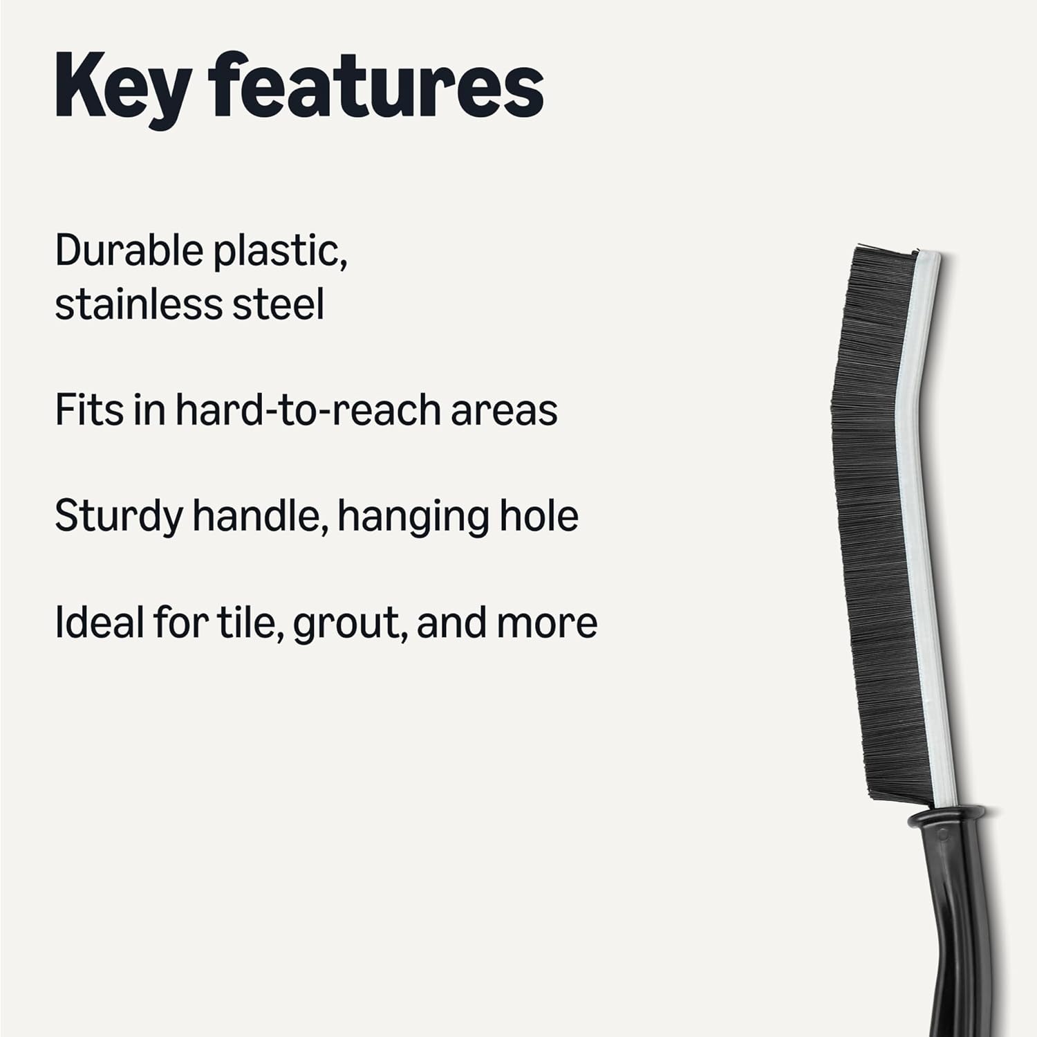 Detalle 2 de Amazon Basics Grout Brush Pack of 12 🧽