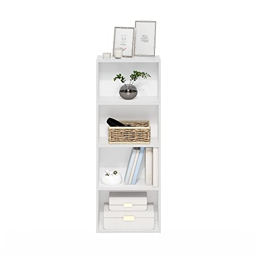 Detalle 2 de Furinno Luder Estantería Abierta Blanco 🛋