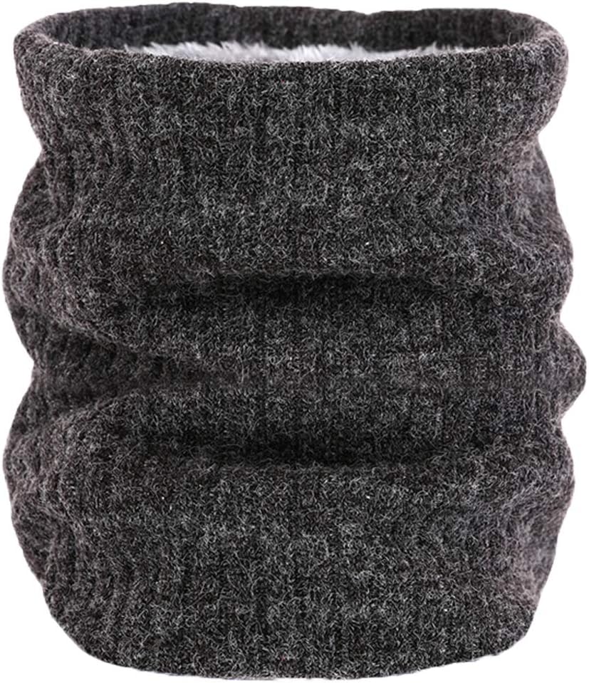 Detalle de ehsbuy Fleece Neck Warmer for Winter