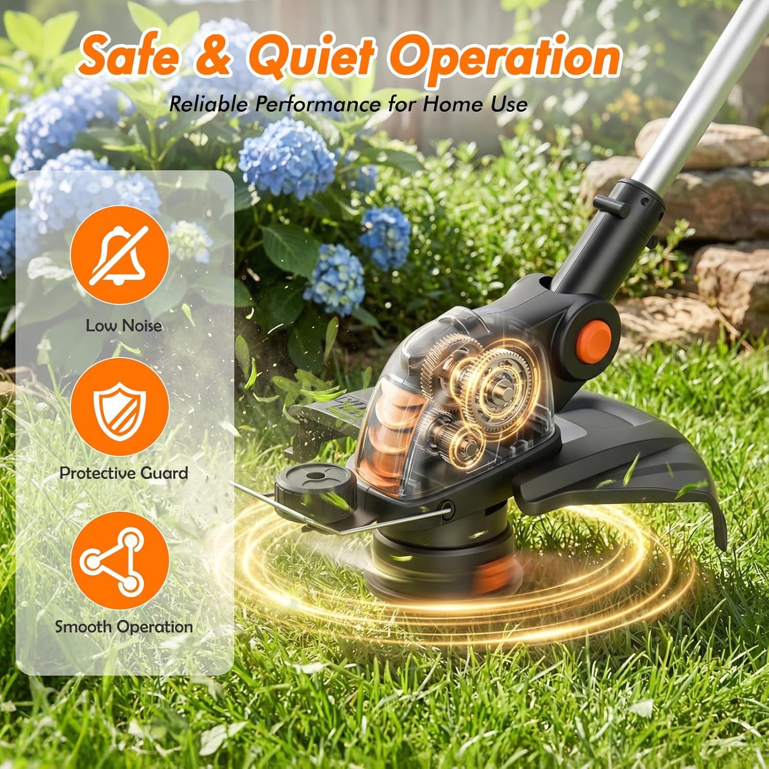 Detalle 2 de Cordless String Trimmer 21V
