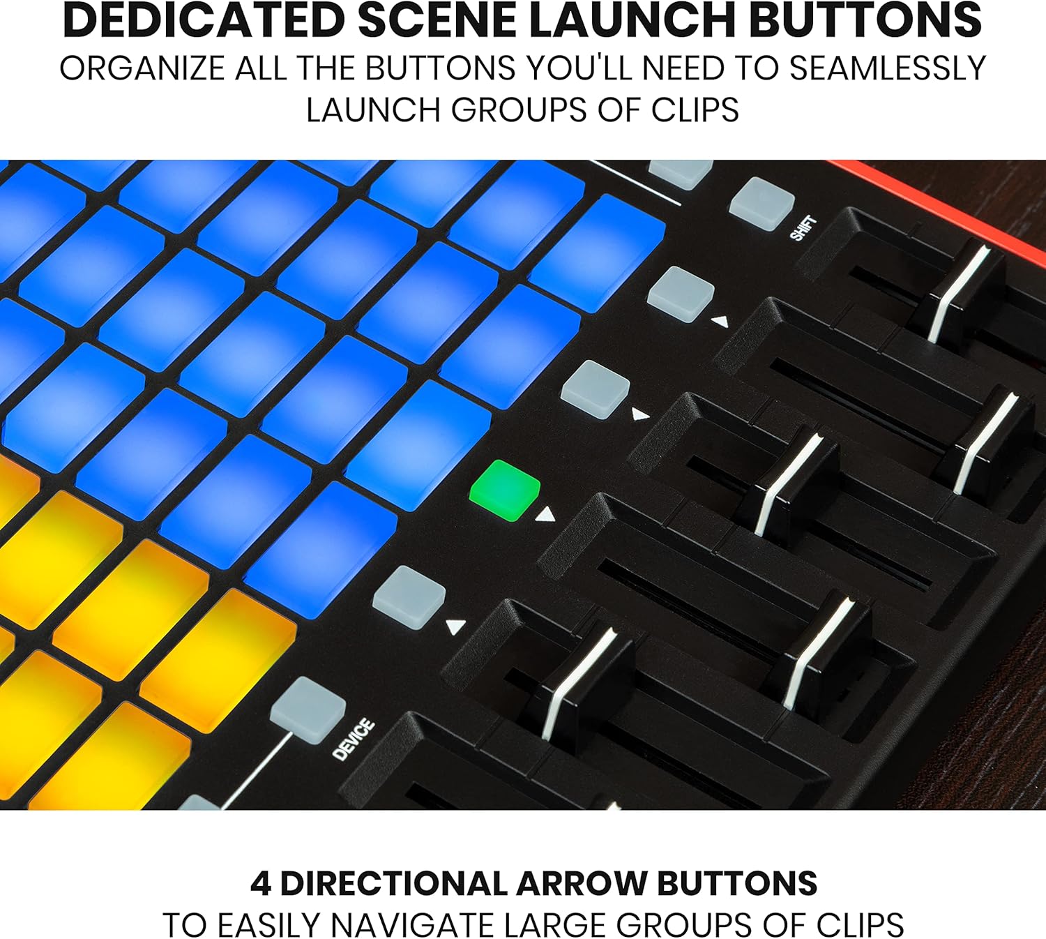 Detalle de Akai Professional MIDI pad controller with 64 RGB pads