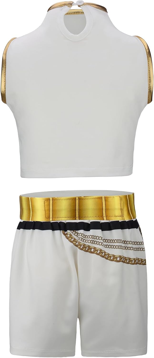Thumbnail 5 de Tangsenyu Kids Black Costume Set Jacket T Shirt Shorts