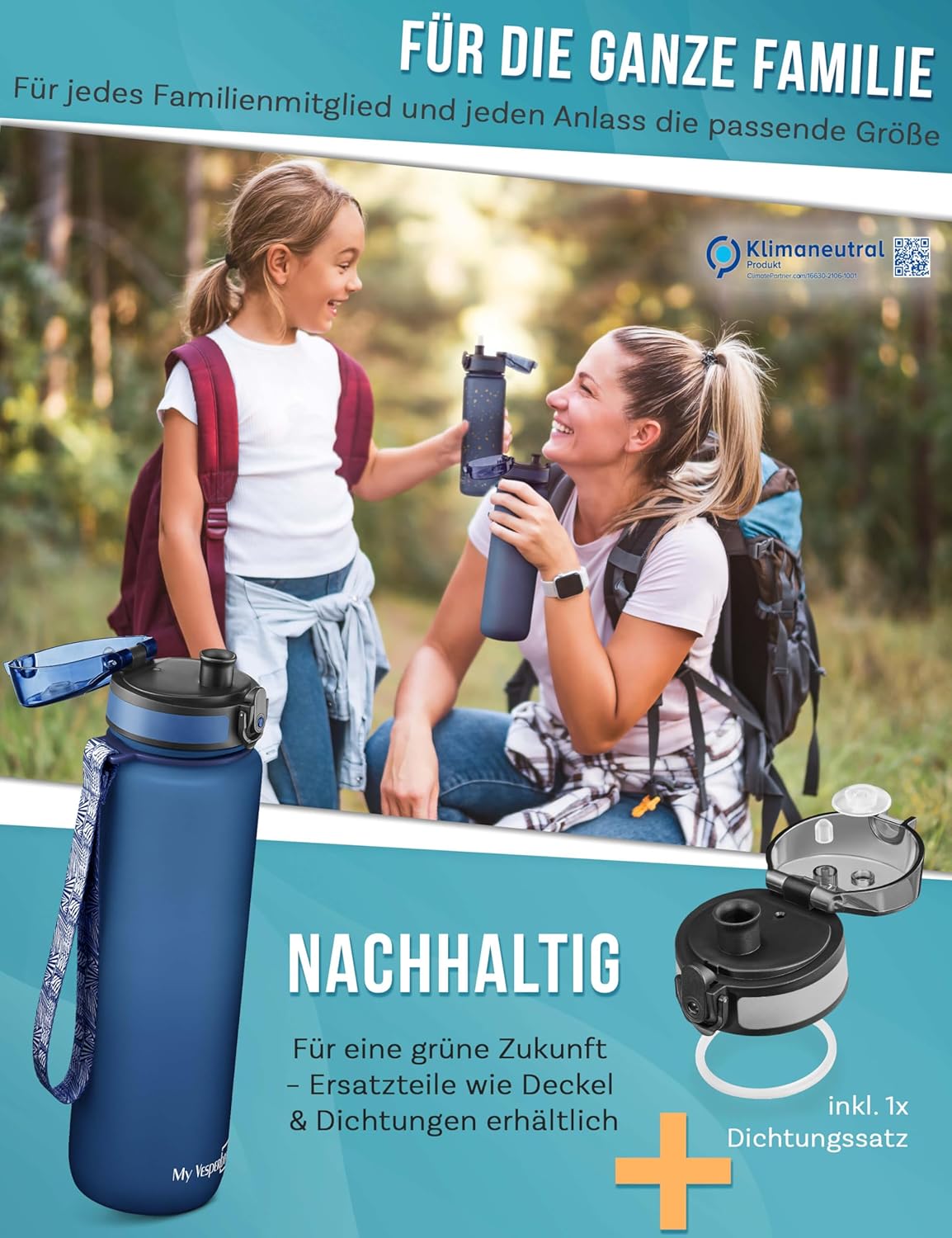 Thumbnail 6 de My Vesperbox Trinkflasche 1000 ml