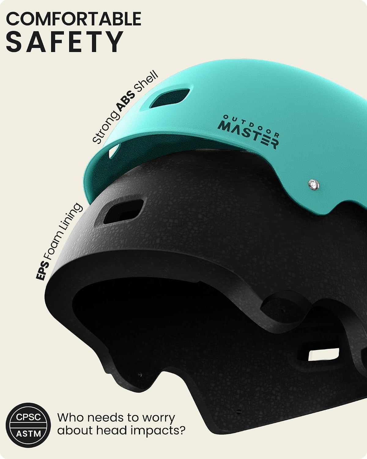 Thumbnail 1 de OutdoorMaster Multi-Sport Helmet with ABS Shell