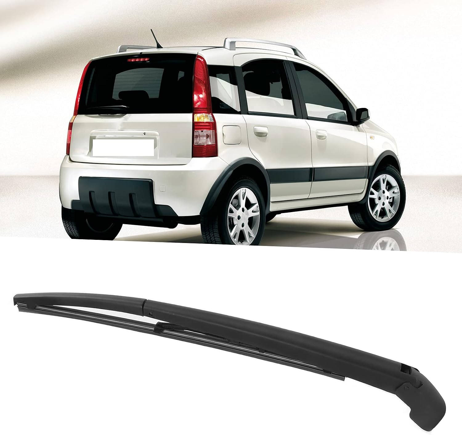 Detalle de Yuecoom Spazzola Tergicristallo Posteriore per Fiat Panda (2003-2012) – Sostituzione lama braccio OE 46835901