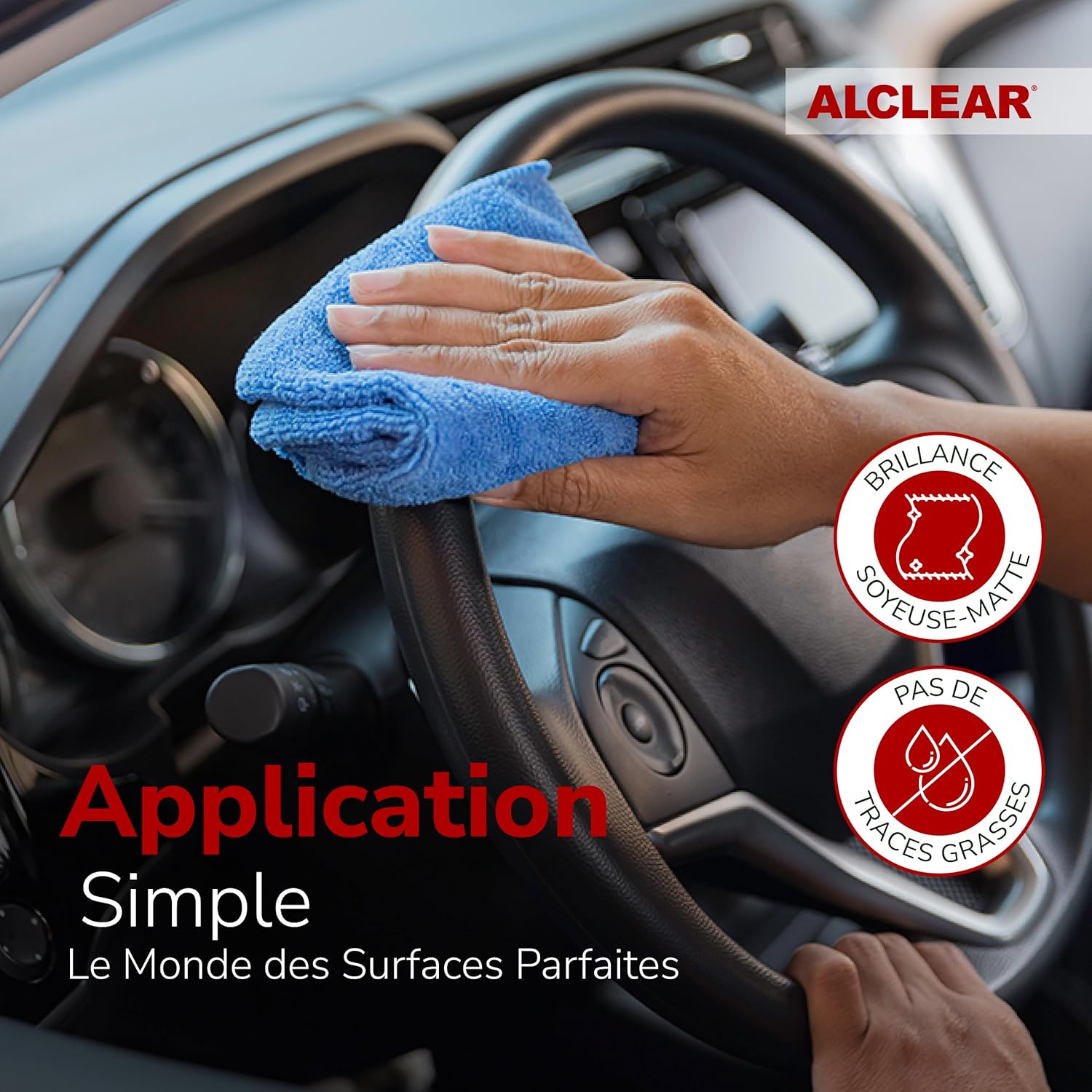 Thumbnail 3 de ALCLEAR 721IR Nettoyant intérieur en spray – soin doux pour tableau de bord, tissus et écrans de voiture