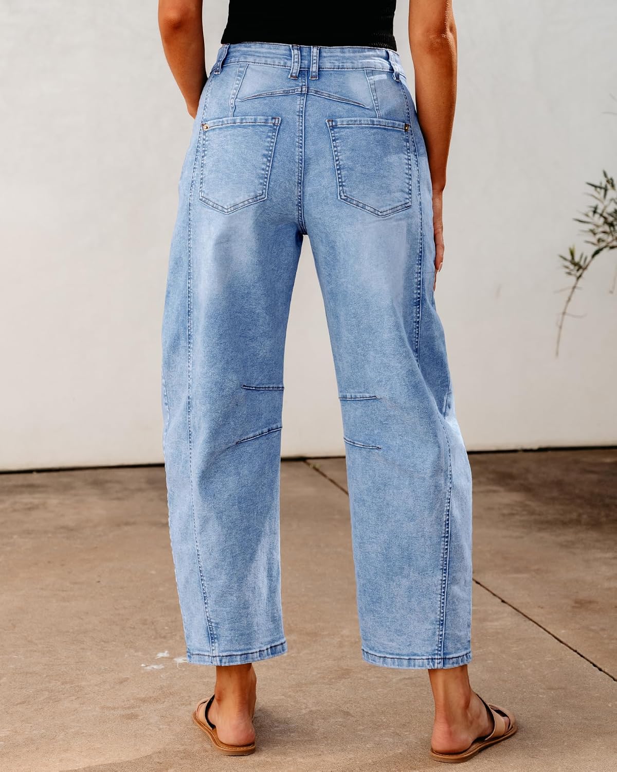 Thumbnail 1 de GRAPENT Barrel Jeans High Waist 26" inseam