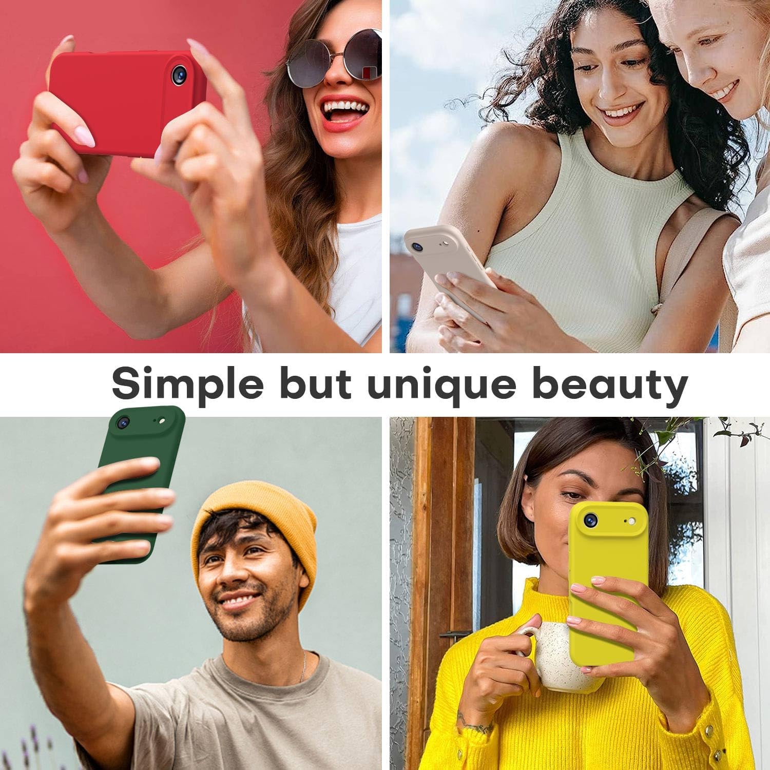 Thumbnail 4 de LOVE 3000 Designed for iPhone Air Case – Premium Silicone, MagSafe Compatible, 6.5" (Green)