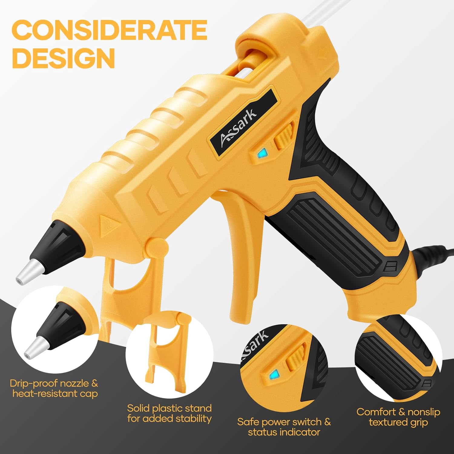Thumbnail 3 de Assark 50W Hot Glue Gun Kit