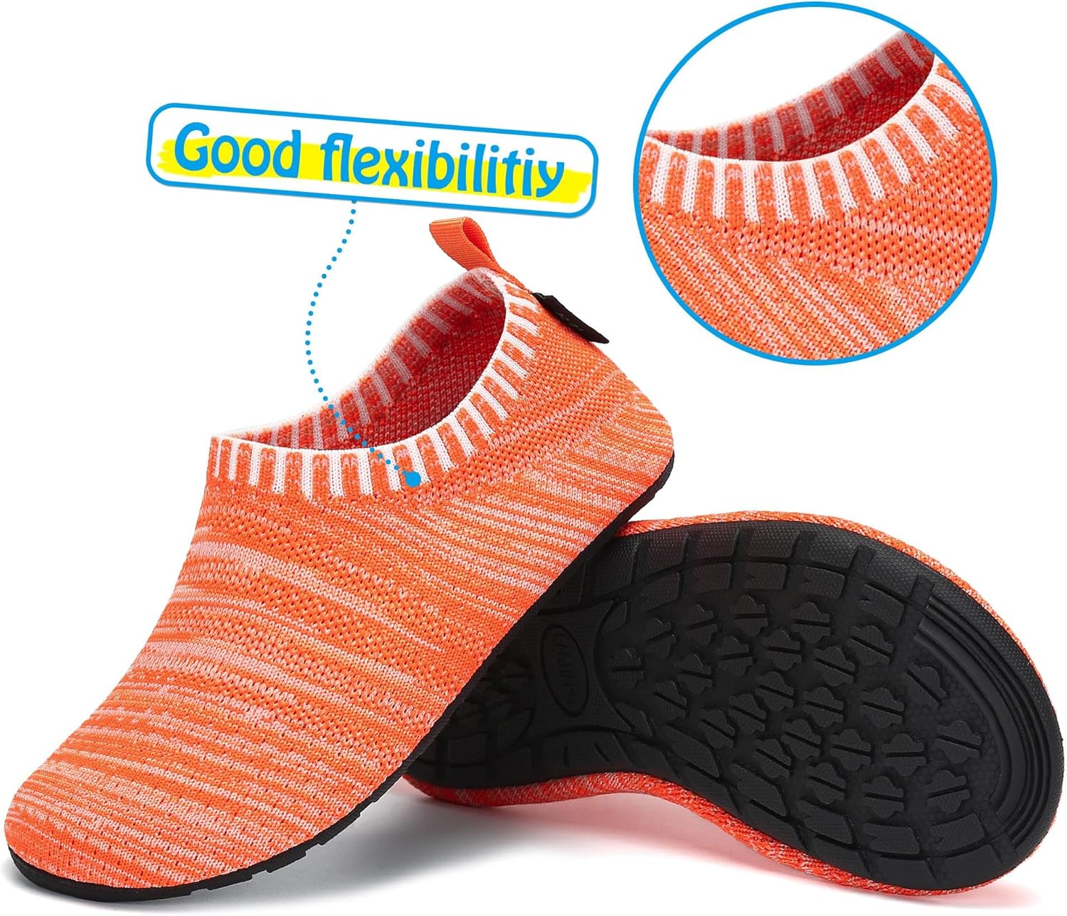 Thumbnail 2 de SAGUARO Chaussures aquatiques enfant (gr. 18-37 EU) – chaussons d’eau légers et antidérapants