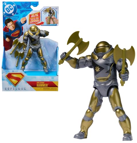 Detalle de DC Comics Superman Figura Epic Strike 15 cm