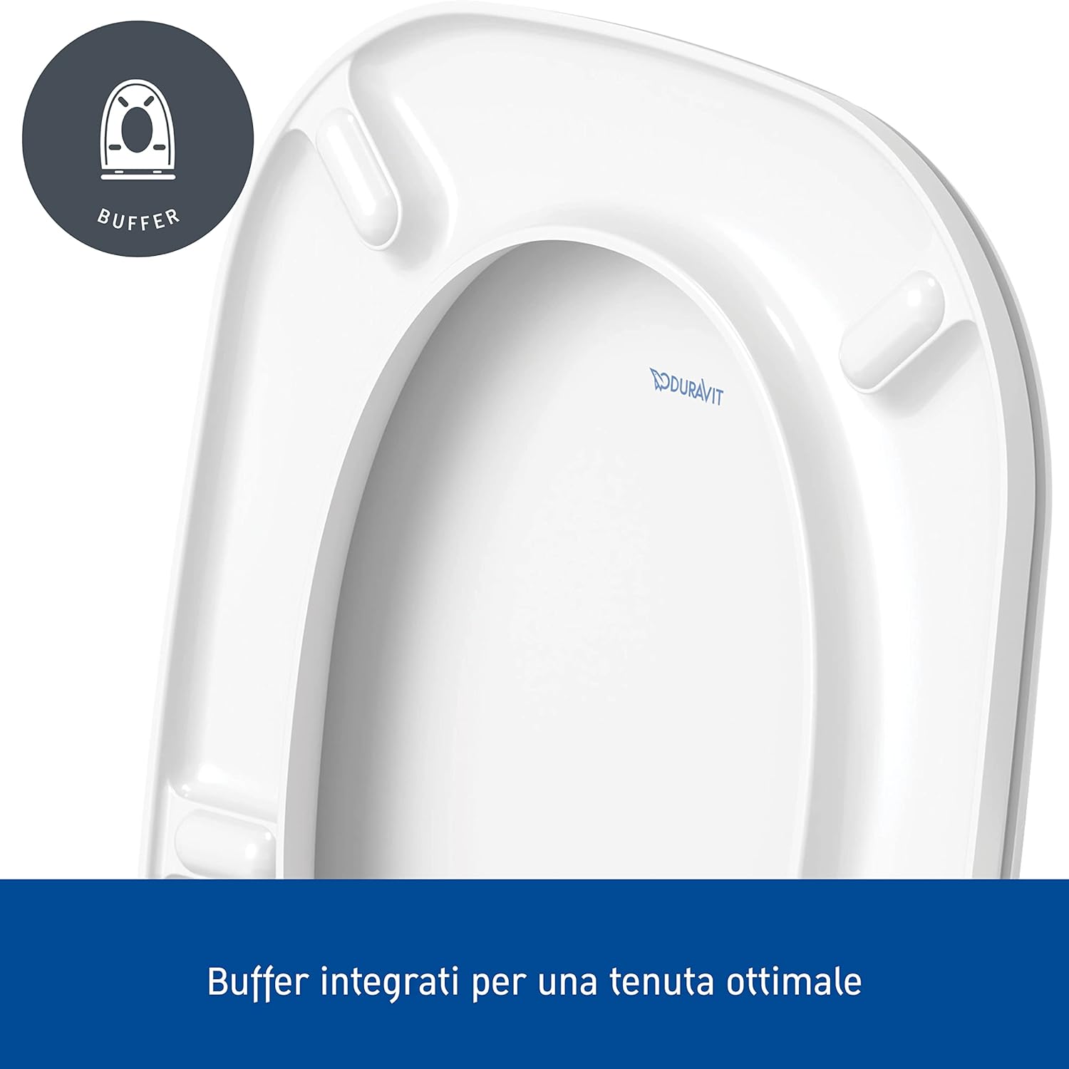 Thumbnail 3 de Duravit 0067310000 Sedile Normale D-Code Bianco